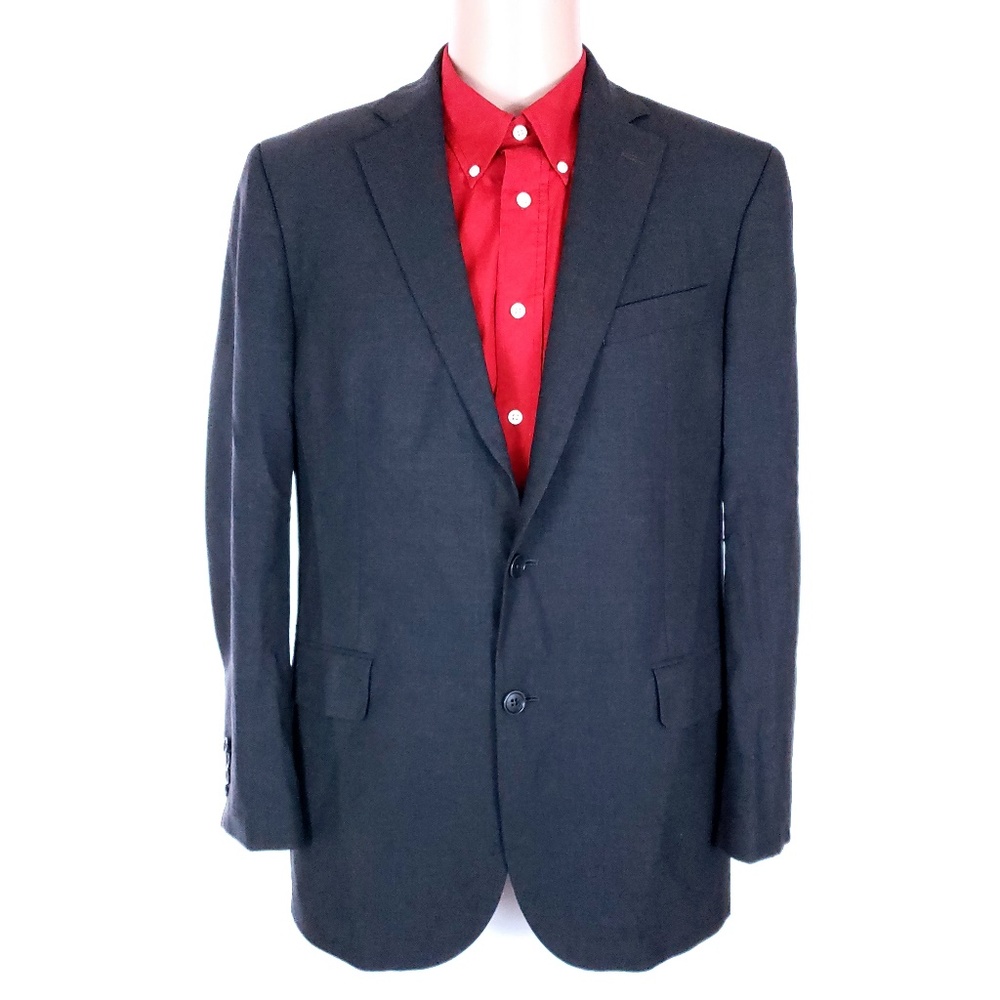 "346" Brooks Brothers Men Wool Stretch Sport Coat Blazer Size 41R